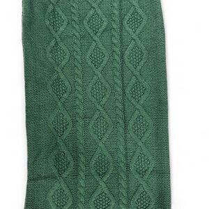 New York & Company Deep Green Knit Accessory